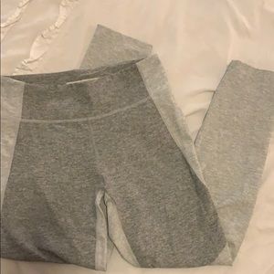 Outdoor Voices two tone leggings